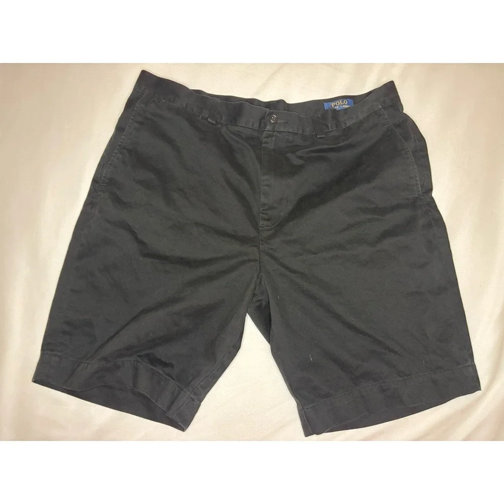 Polo Ralph Lauren Chino Shorts Men's Size 35 Black 9